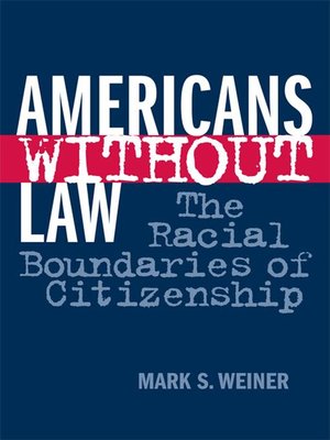 cover image of Americans Without Law